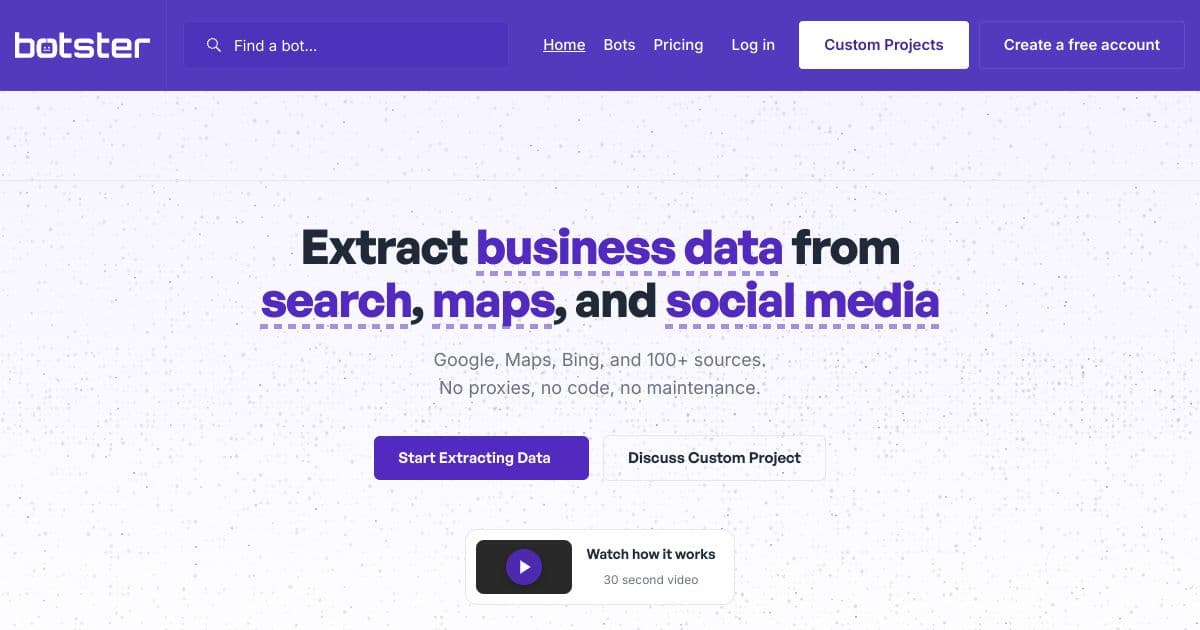 Botster screenshot 1