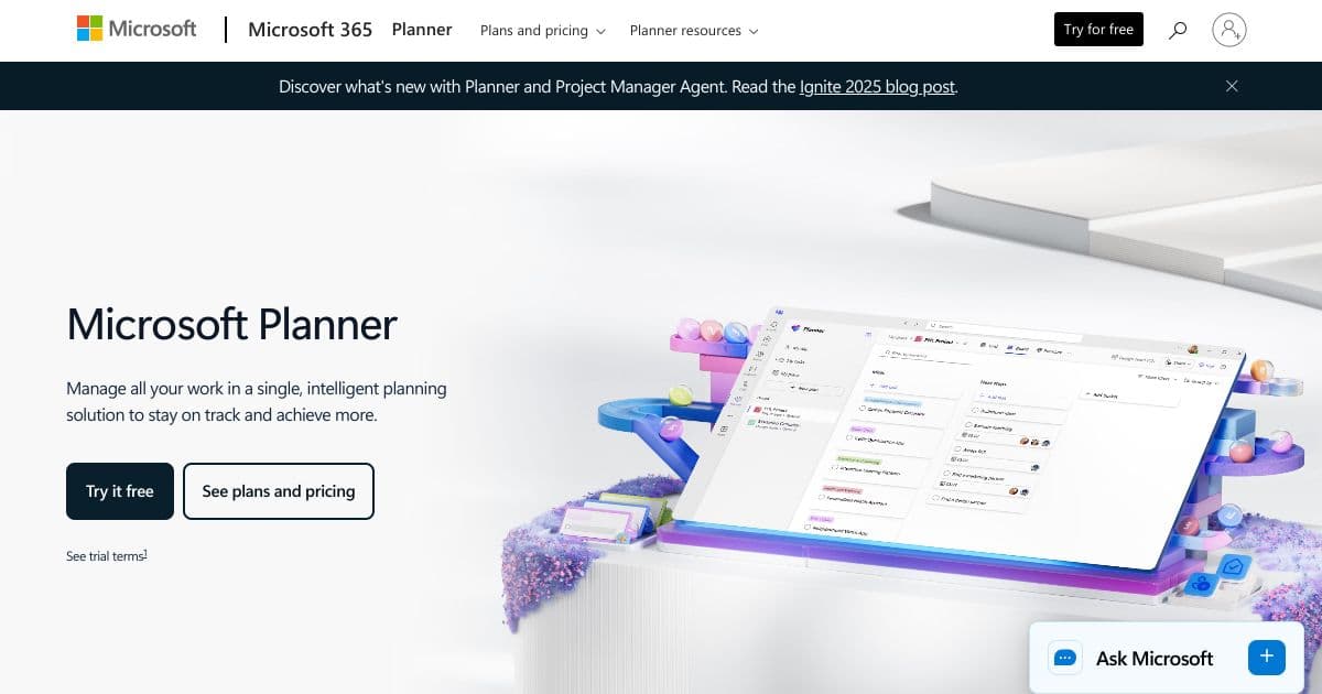 Microsoft Planner screenshot 1