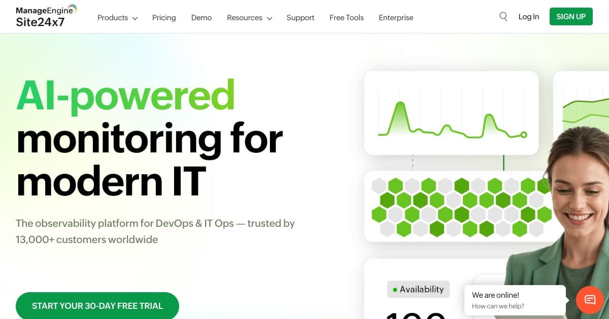 Site24x7 screenshot 1