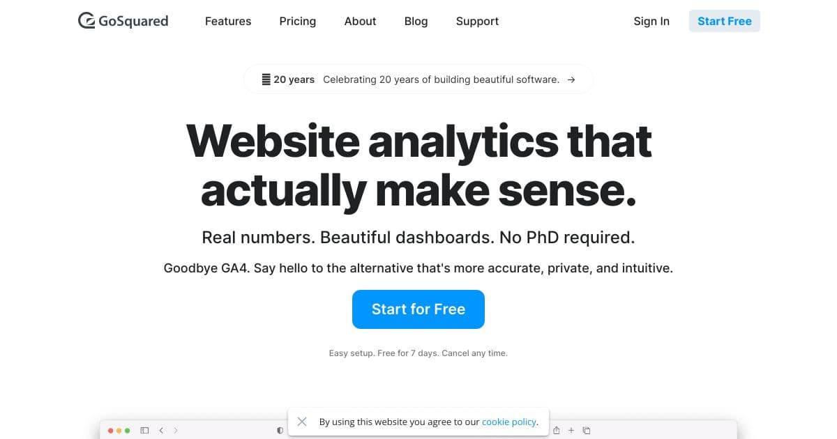 GoSquared screenshot 1