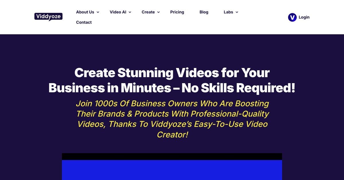 Viddyoze screenshot 1