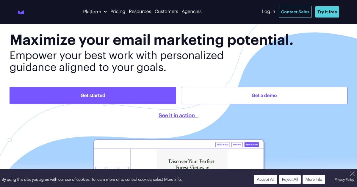 CampaignMonitor screenshot 1