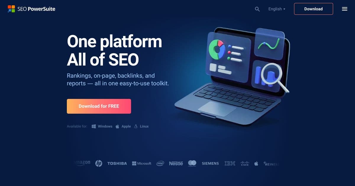 SEO SpyGlass screenshot 1