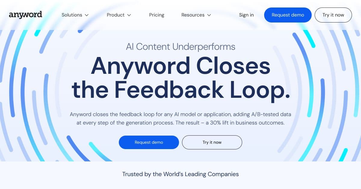 Anyword screenshot 1