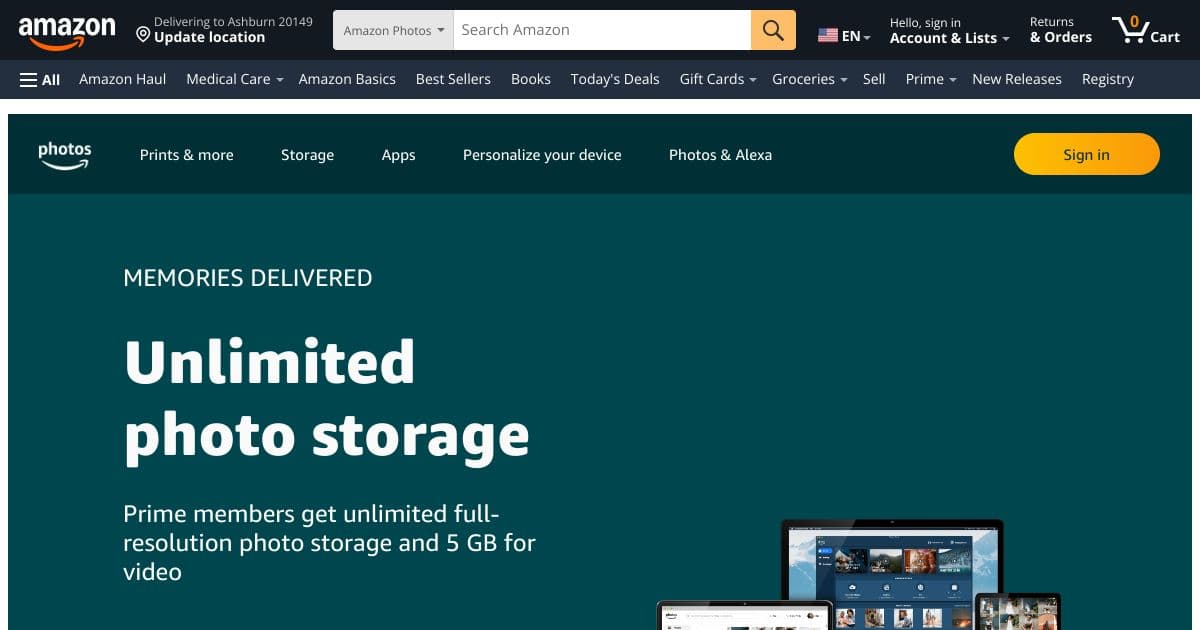Amazon Photos screenshot 1