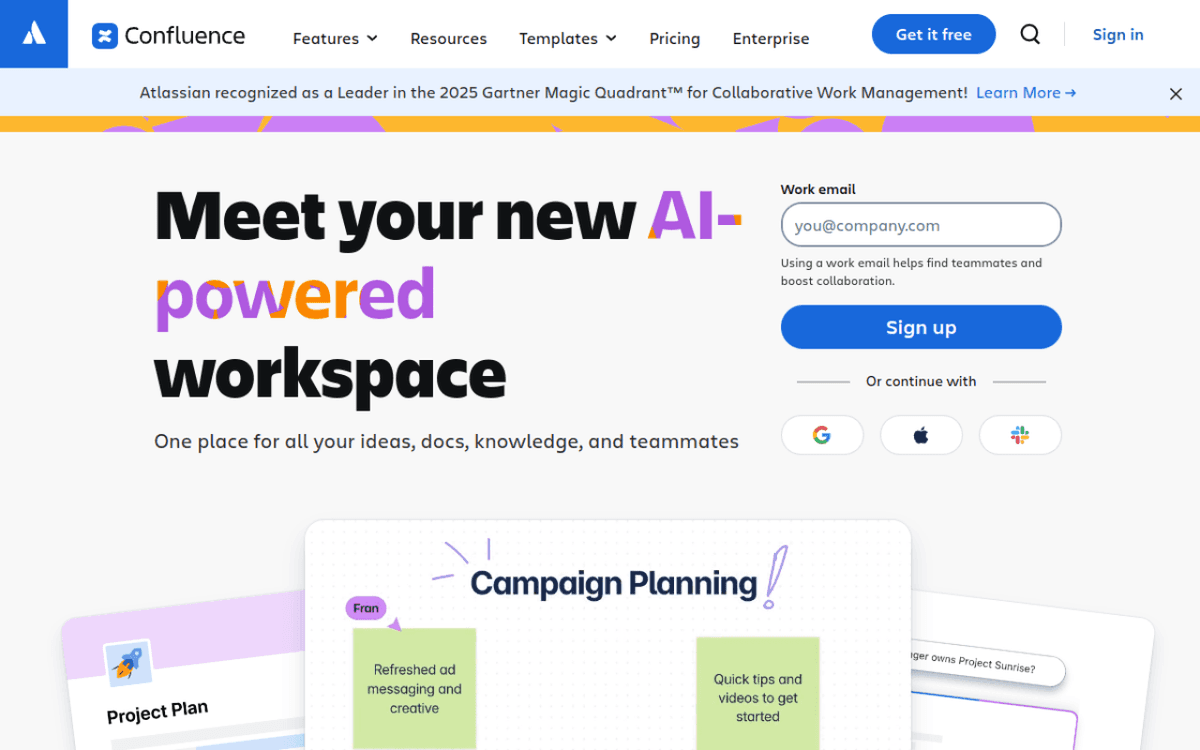 Confluence screenshot 1