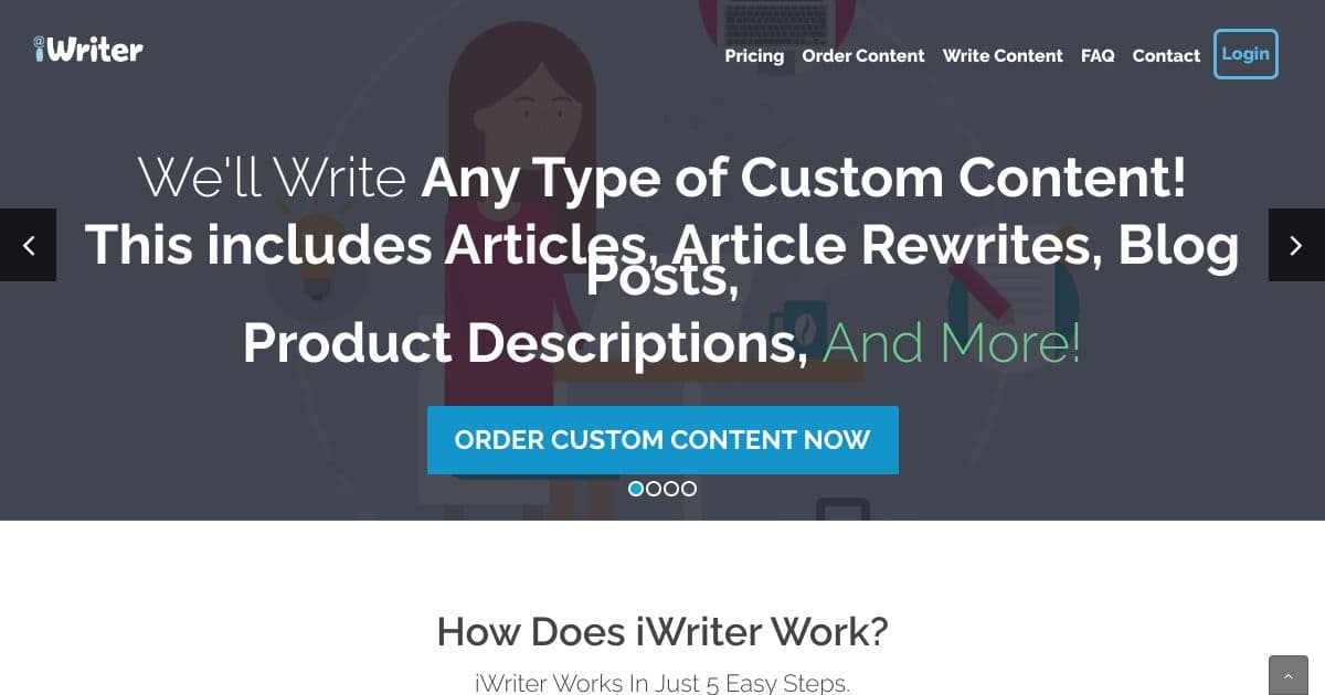 iWriter screenshot 1
