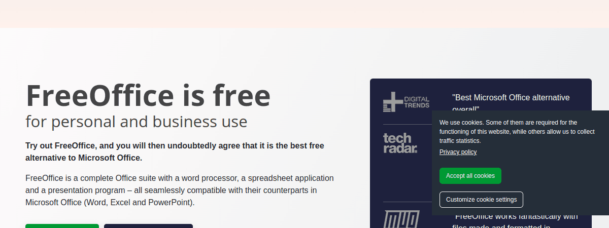 FreeOffice thumbnail 2