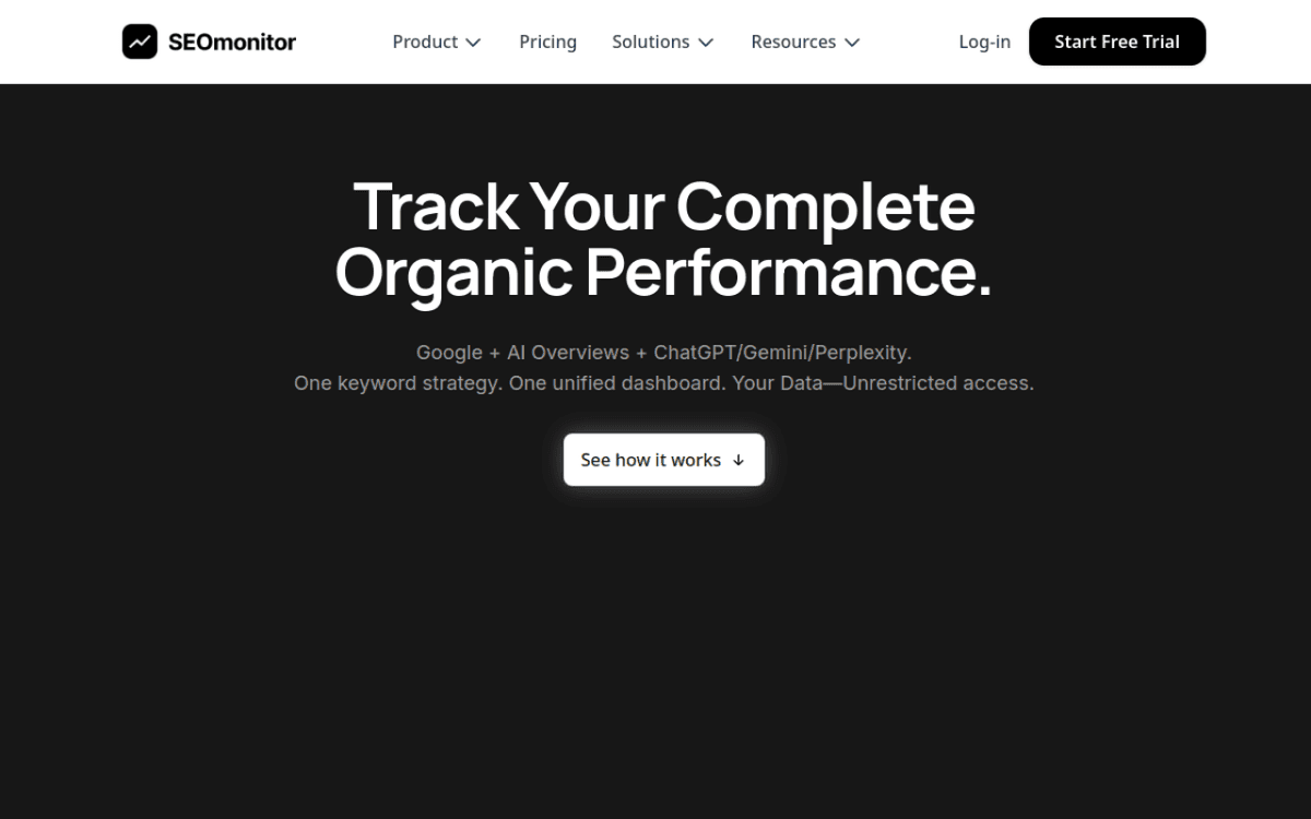 SEOMonitor screenshot 1