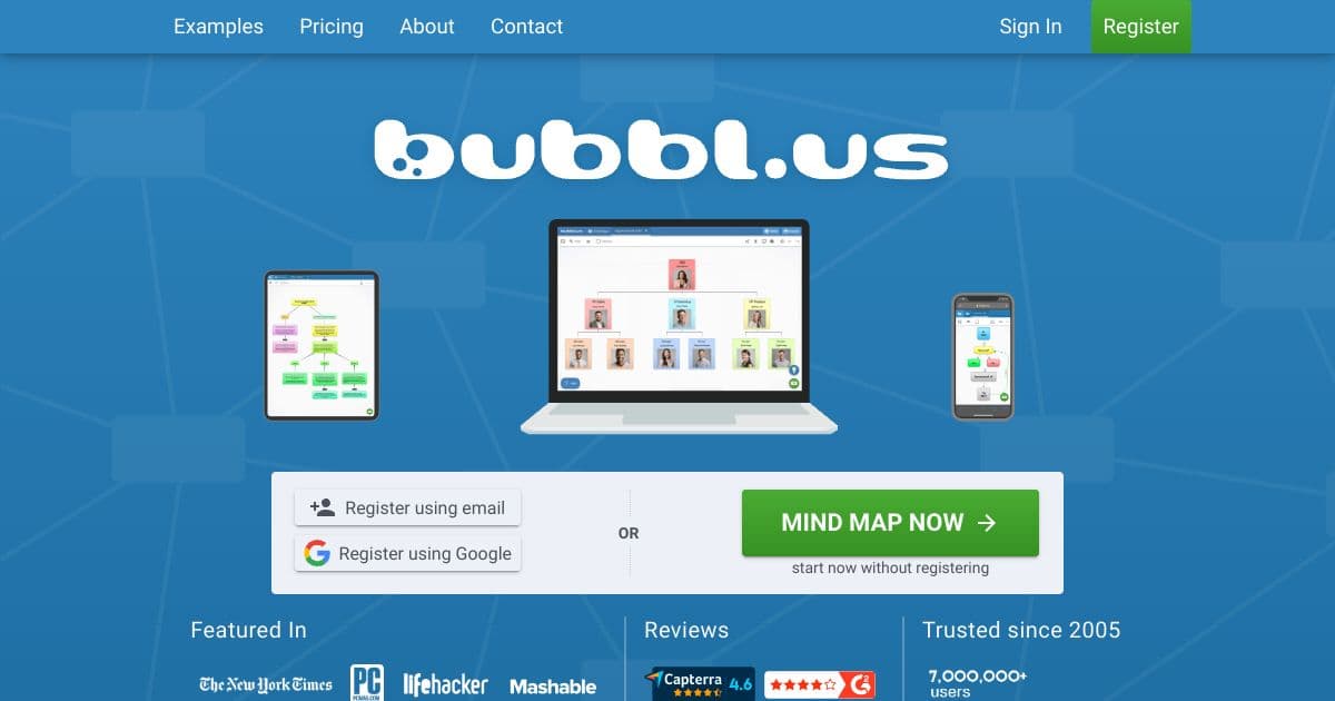 Bubbl.us screenshot 1