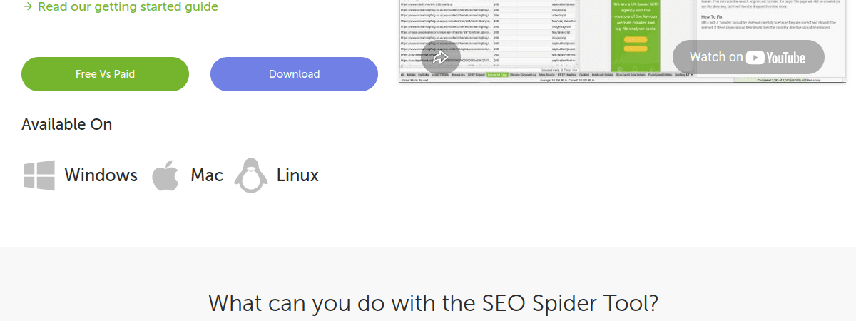 Screaming Frog SEO Spider thumbnail 2