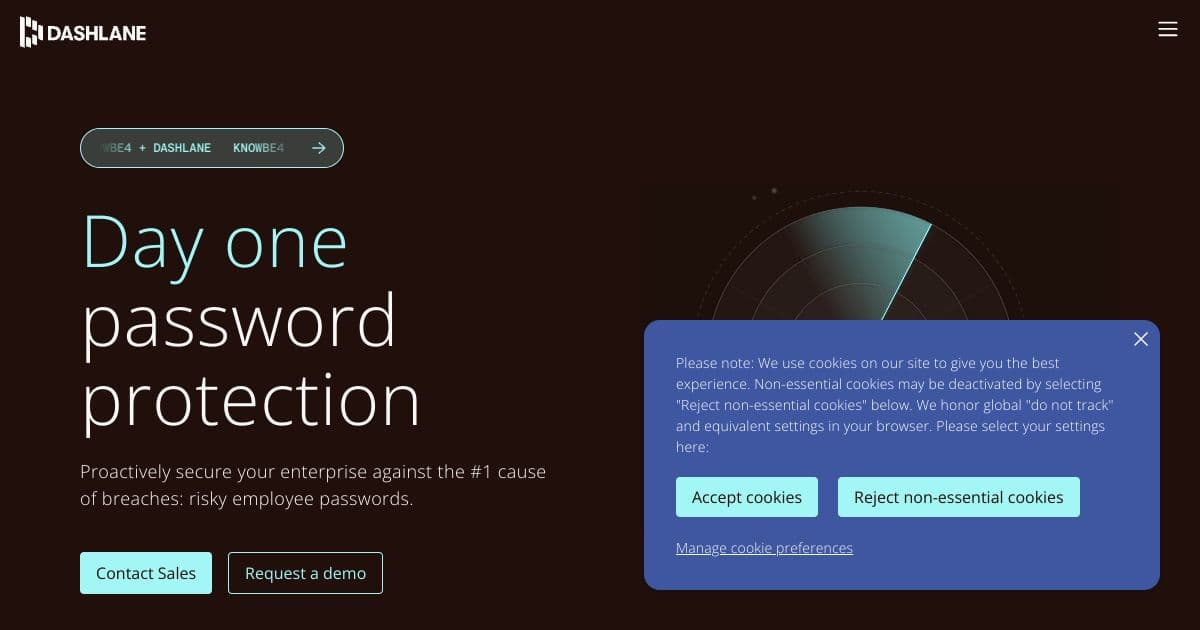 Dashlane screenshot 1