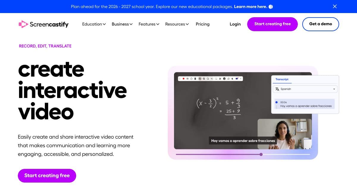 Screencastify screenshot 1