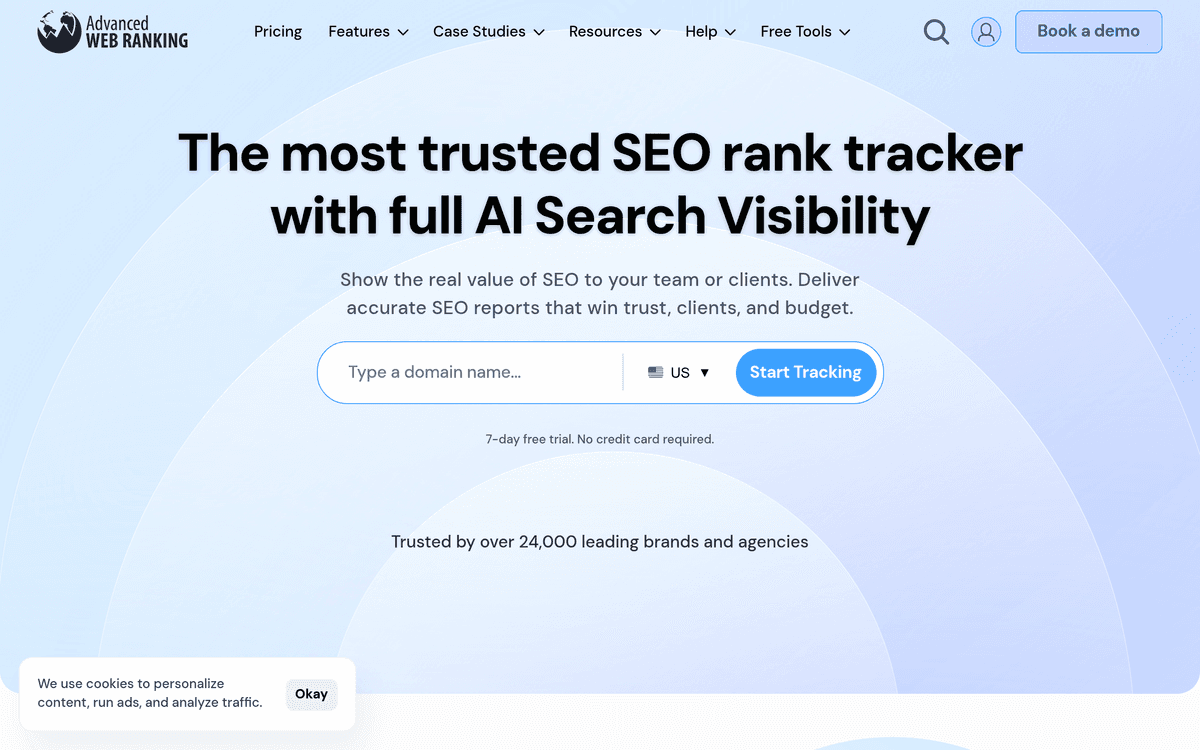Advanced Web Ranking screenshot 1