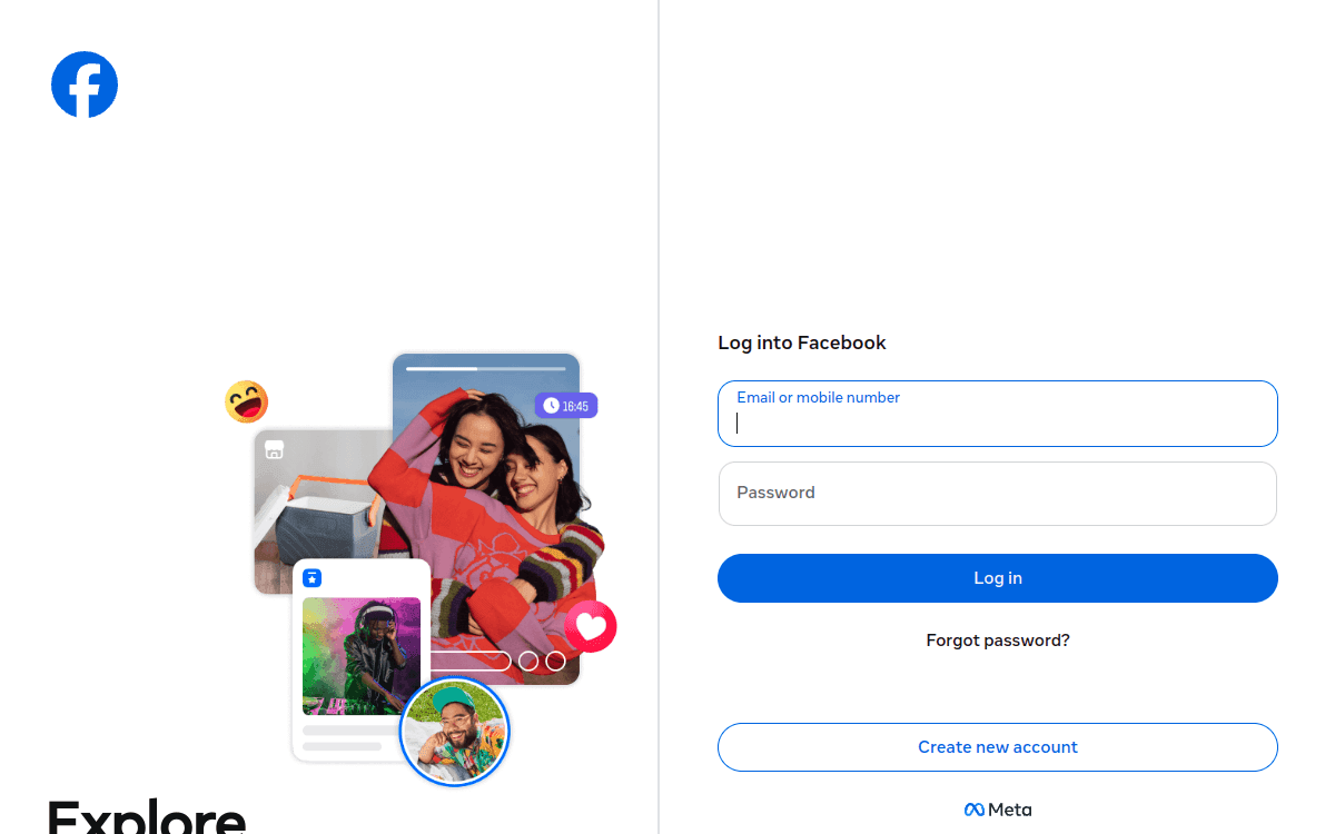 Facebook screenshot 1