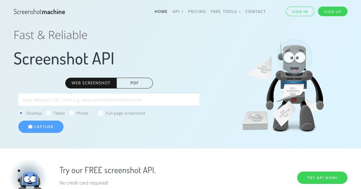 ScreenshotMachine screenshot 1