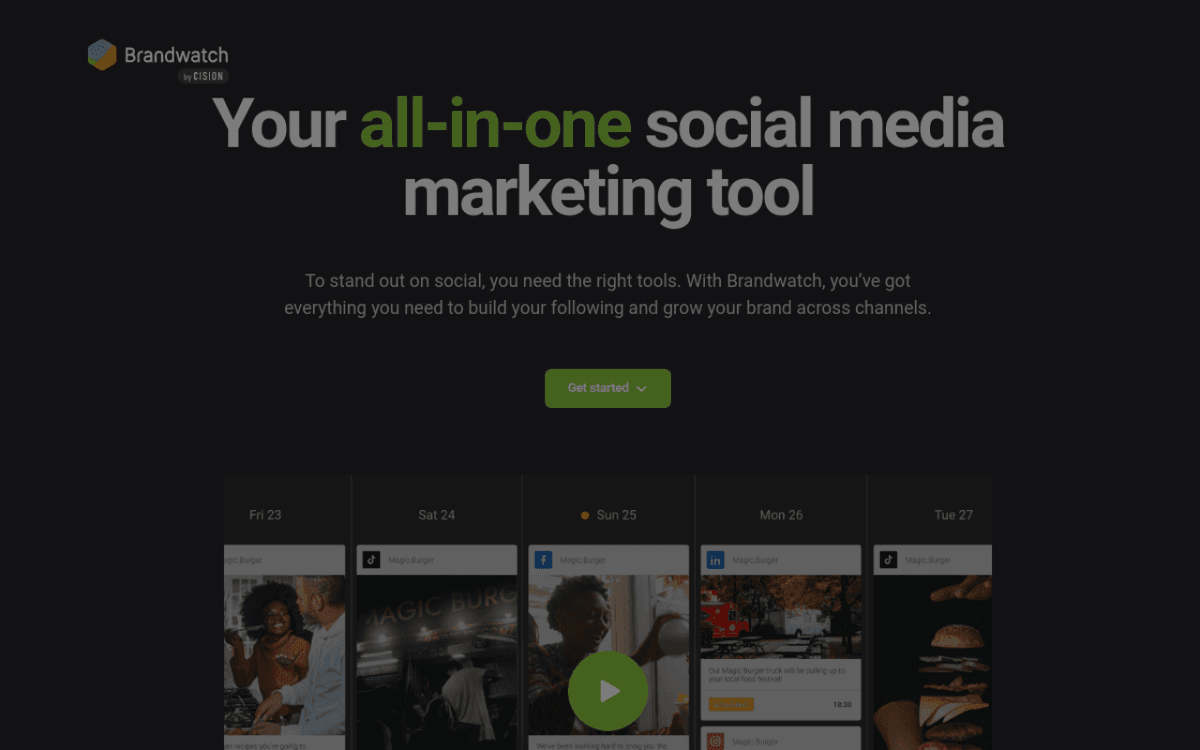 Brandwatch Social Media Tools screenshot 1