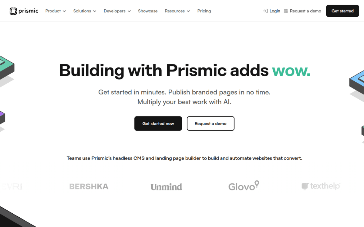 Prismic screenshot 1
