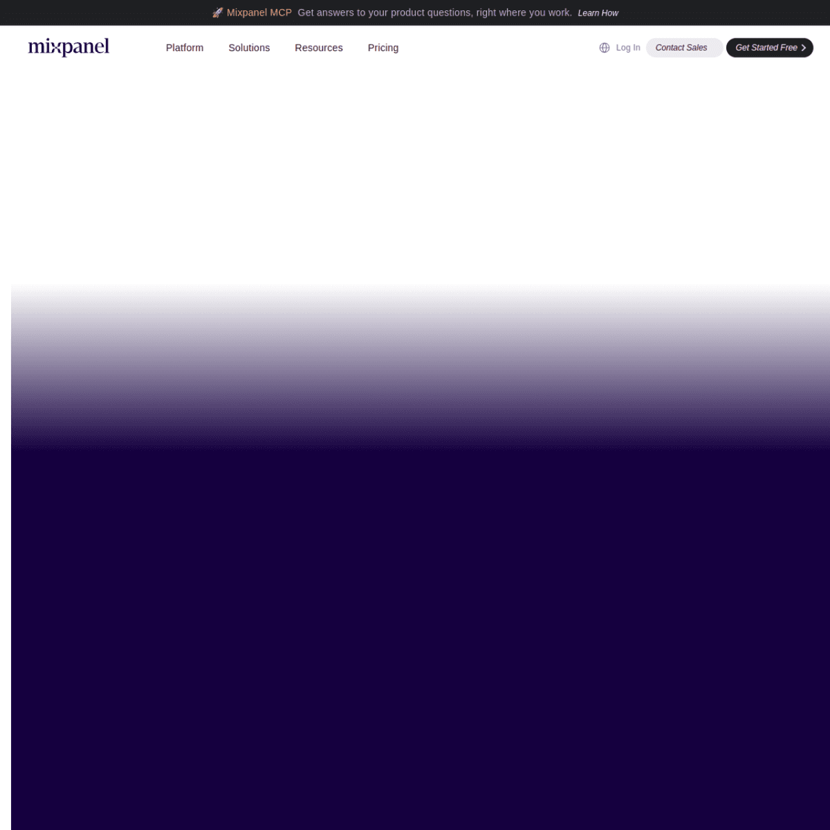 MixPanel screenshot 1