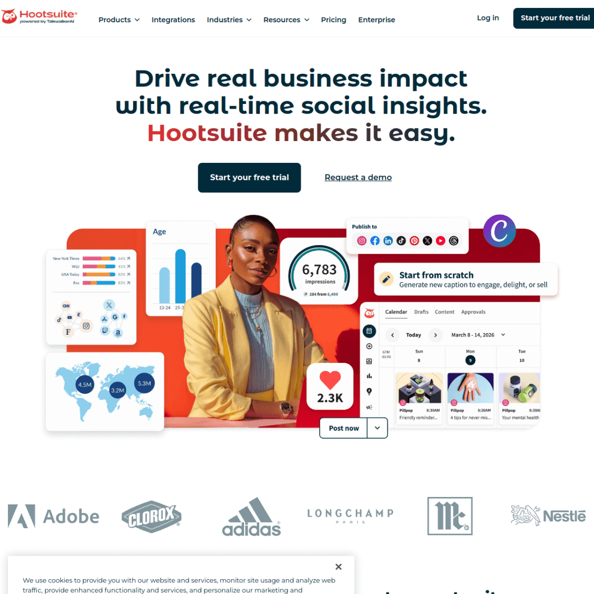 Hootsuite screenshot 1