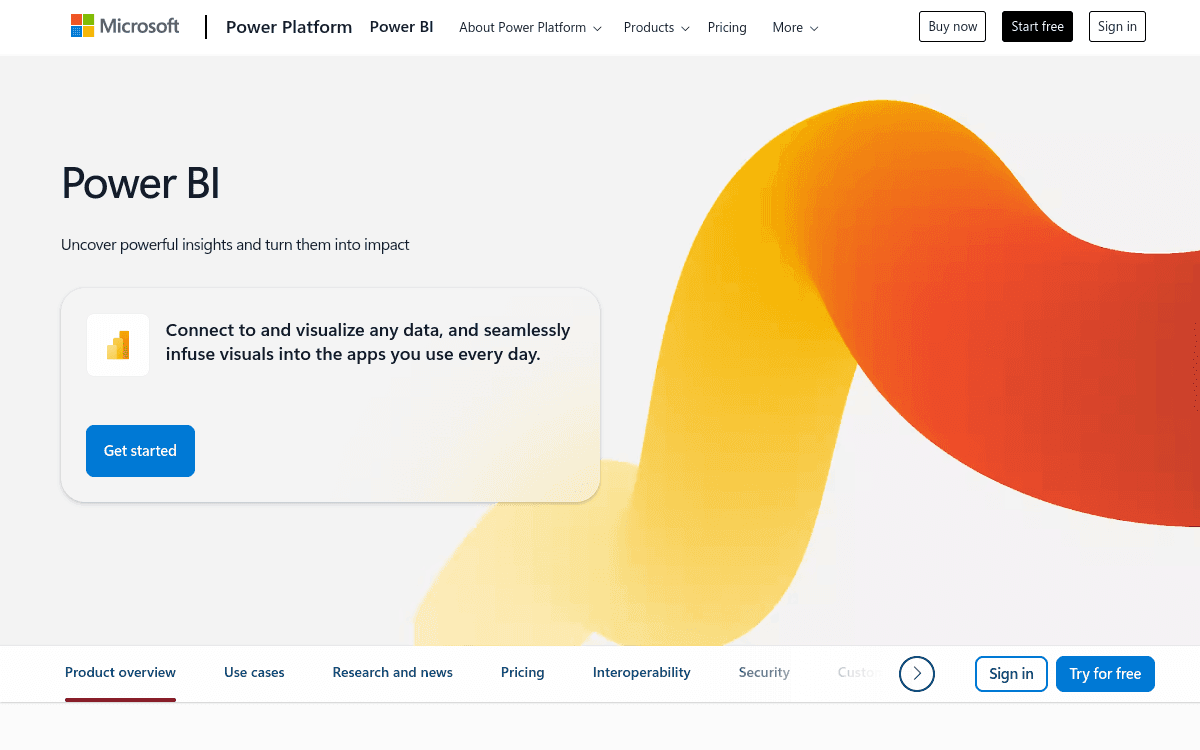 Power Bi screenshot 1