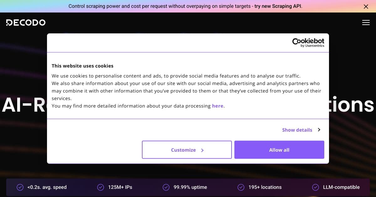 Smart Proxy screenshot 1