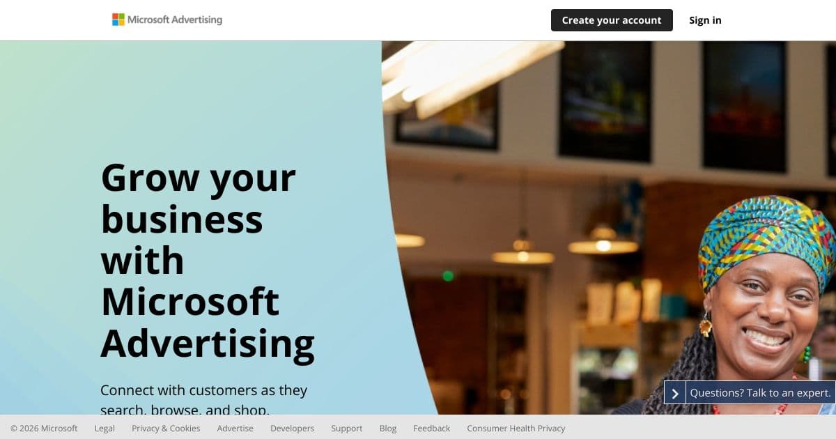 Microsoft Advertising screenshot 1