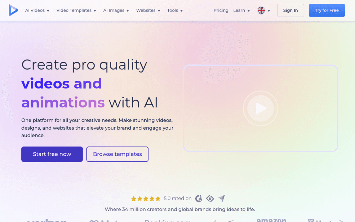RenderForest screenshot 1