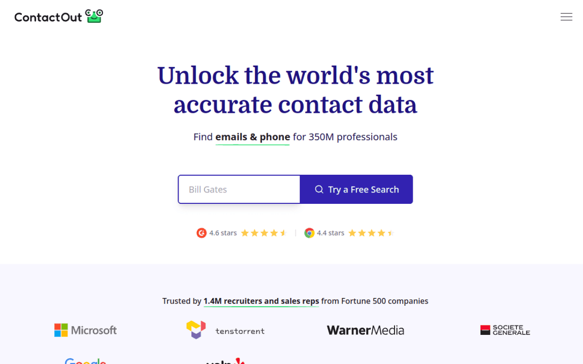 ContactOut screenshot 1