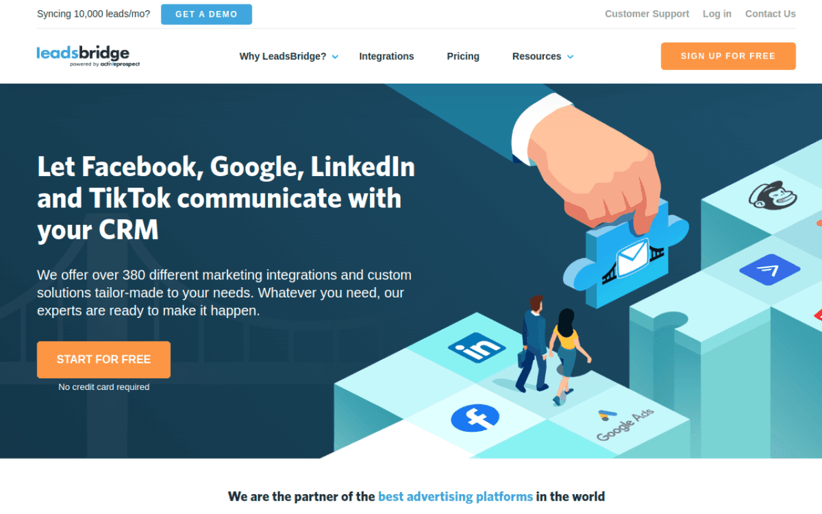 LeadsBridge screenshot 1