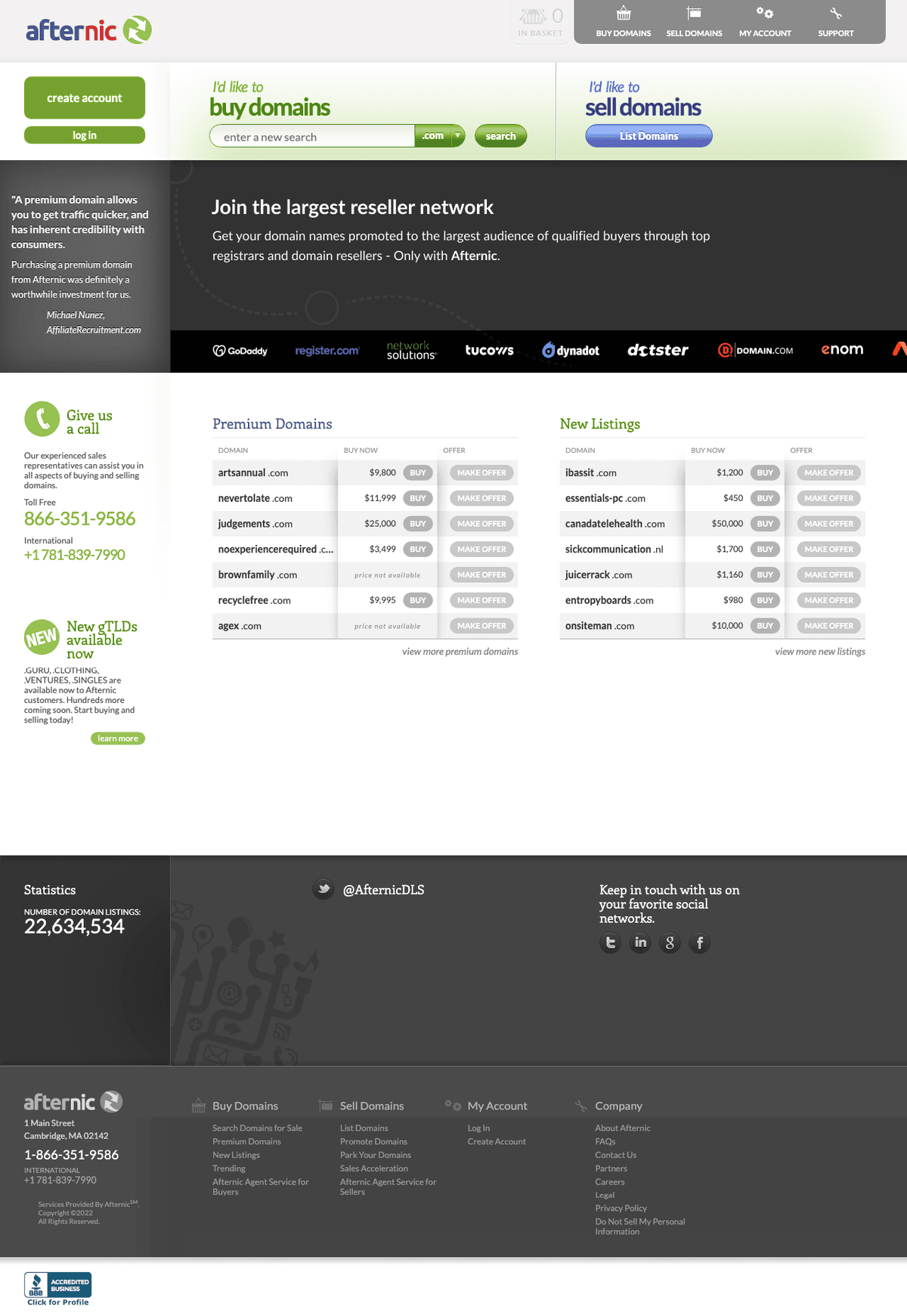 Afternic screenshot 1