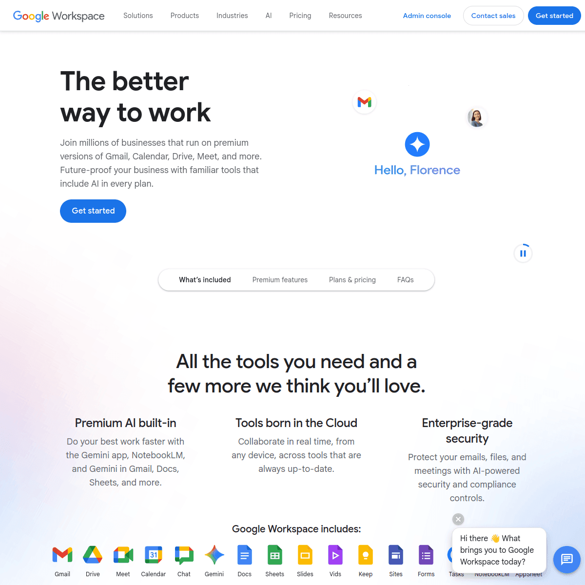 Google Workspace screenshot 1