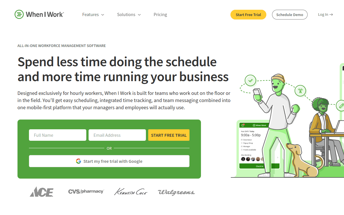 WhenIWork screenshot 1