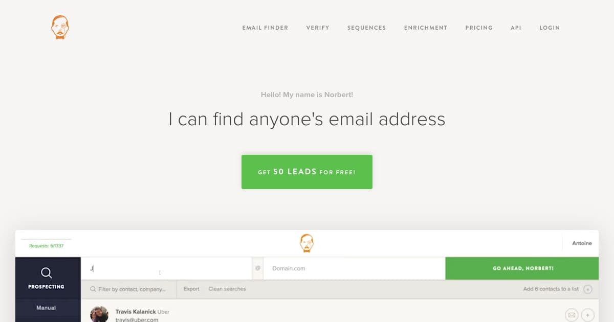 VoilaNorbert screenshot 1