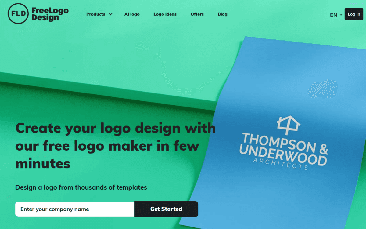 FreeLogoDesign screenshot 1