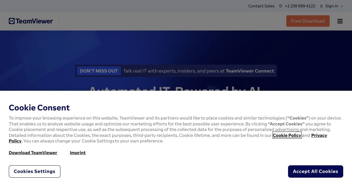 TeamViewer screenshot 1