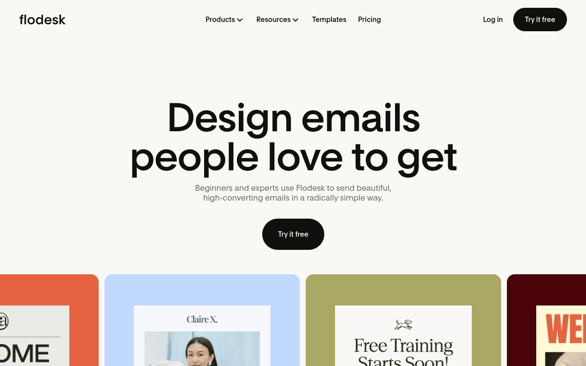 Flodesk Email Marketing screenshot 1