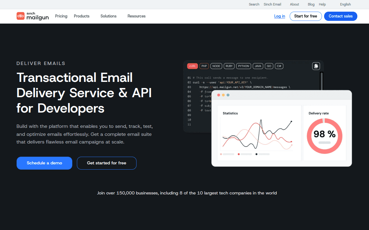 MailGun screenshot 1