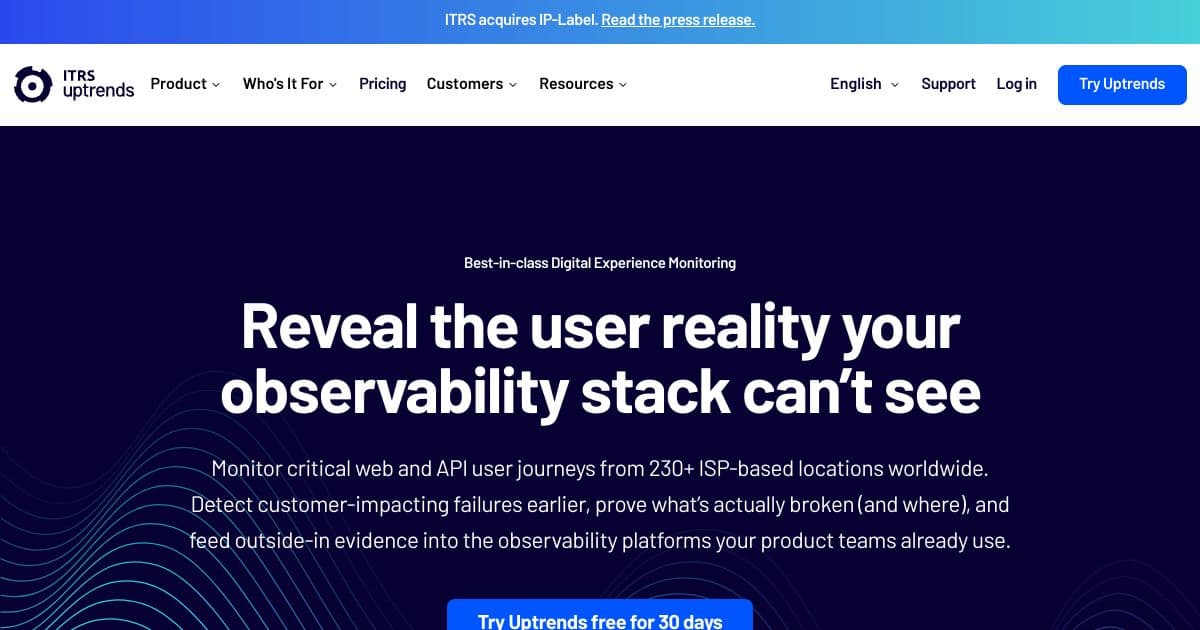 UpTrends screenshot 1
