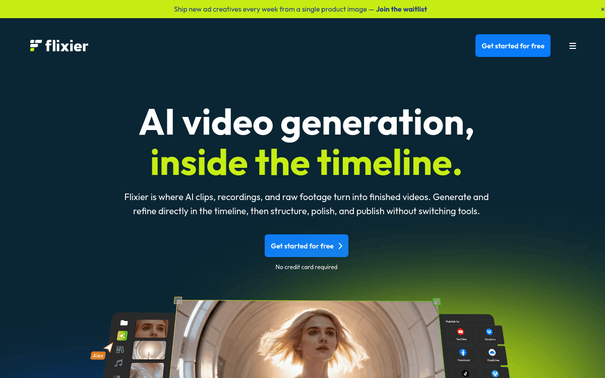 Flixier screenshot 1