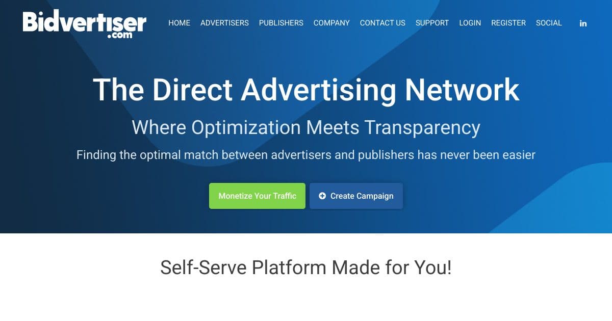 BidVertiser screenshot 1