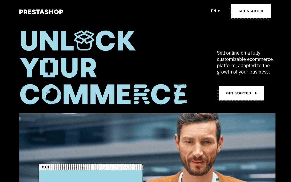 PrestaShop screenshot 1