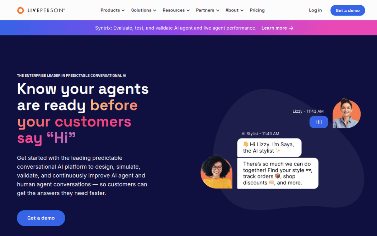 LivePerson screenshot 1