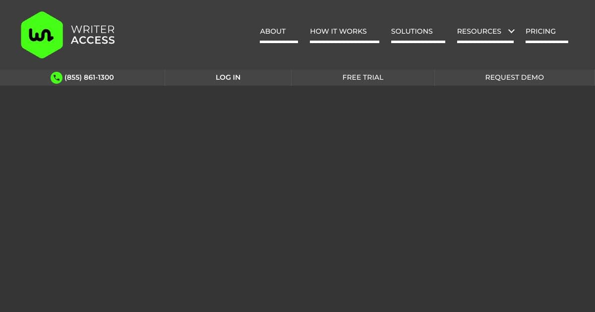 WriterAccess screenshot 1