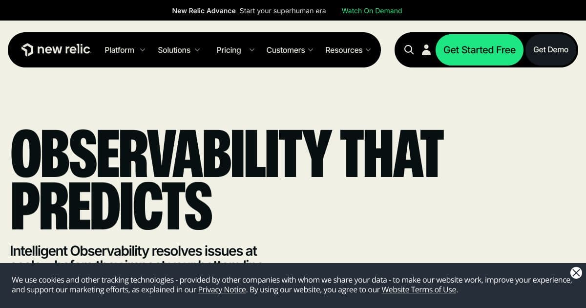 NewRelic screenshot 1