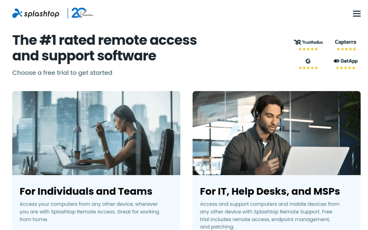 Splashtop screenshot 1