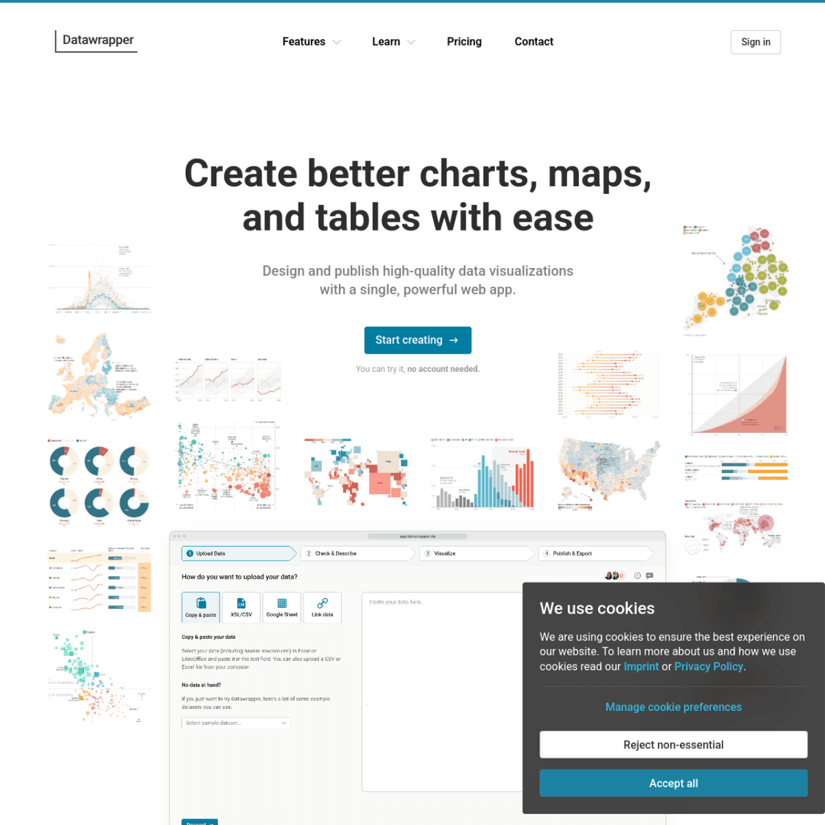 DataWrapper screenshot 1