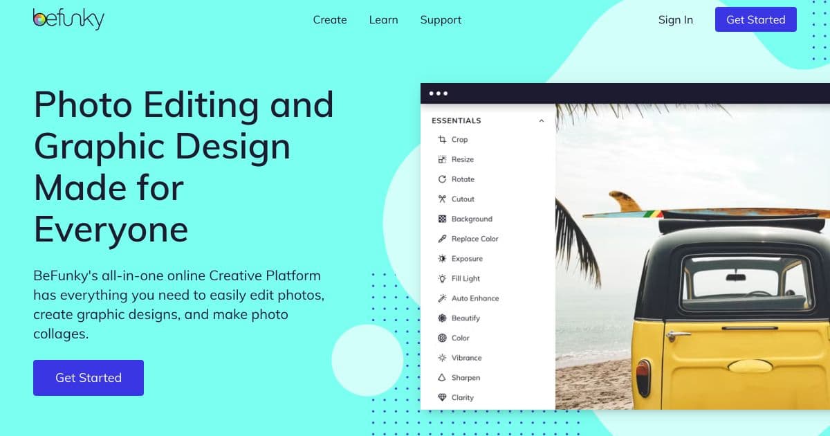 BeFunky screenshot 1