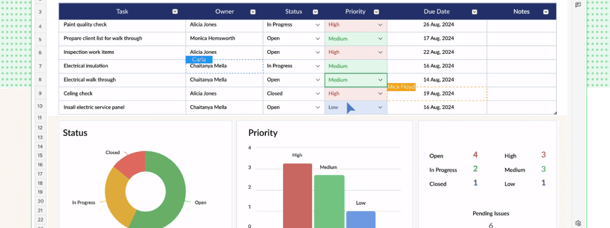 Zoho Sheets thumbnail 2