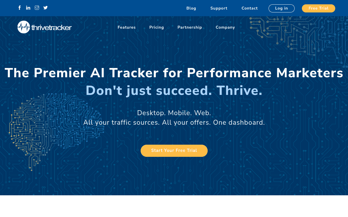 ThriveTracker screenshot 1